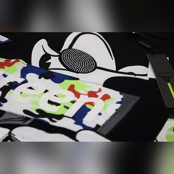 New Mens Live Graffiti Artist Fleece Sweater Multiple Sizes - Picture 4 of 4